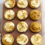 Pumpkin-Muffins-with-Cheesecake-Swirl-Recipe