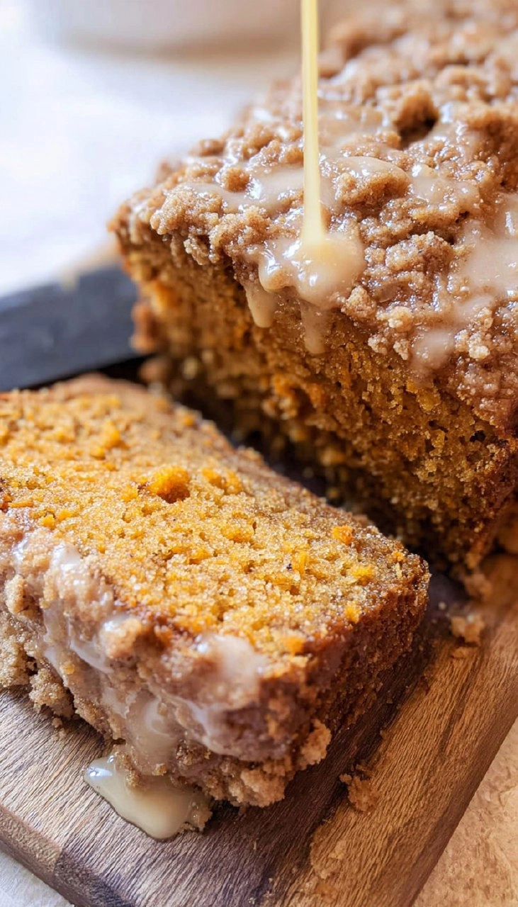Pumpkin Streusel Bread