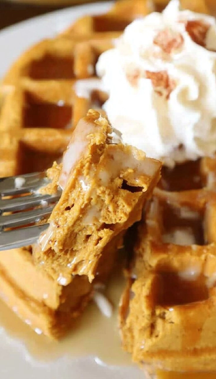 Pumpkin Waffles 115 Pumpkin Waffles