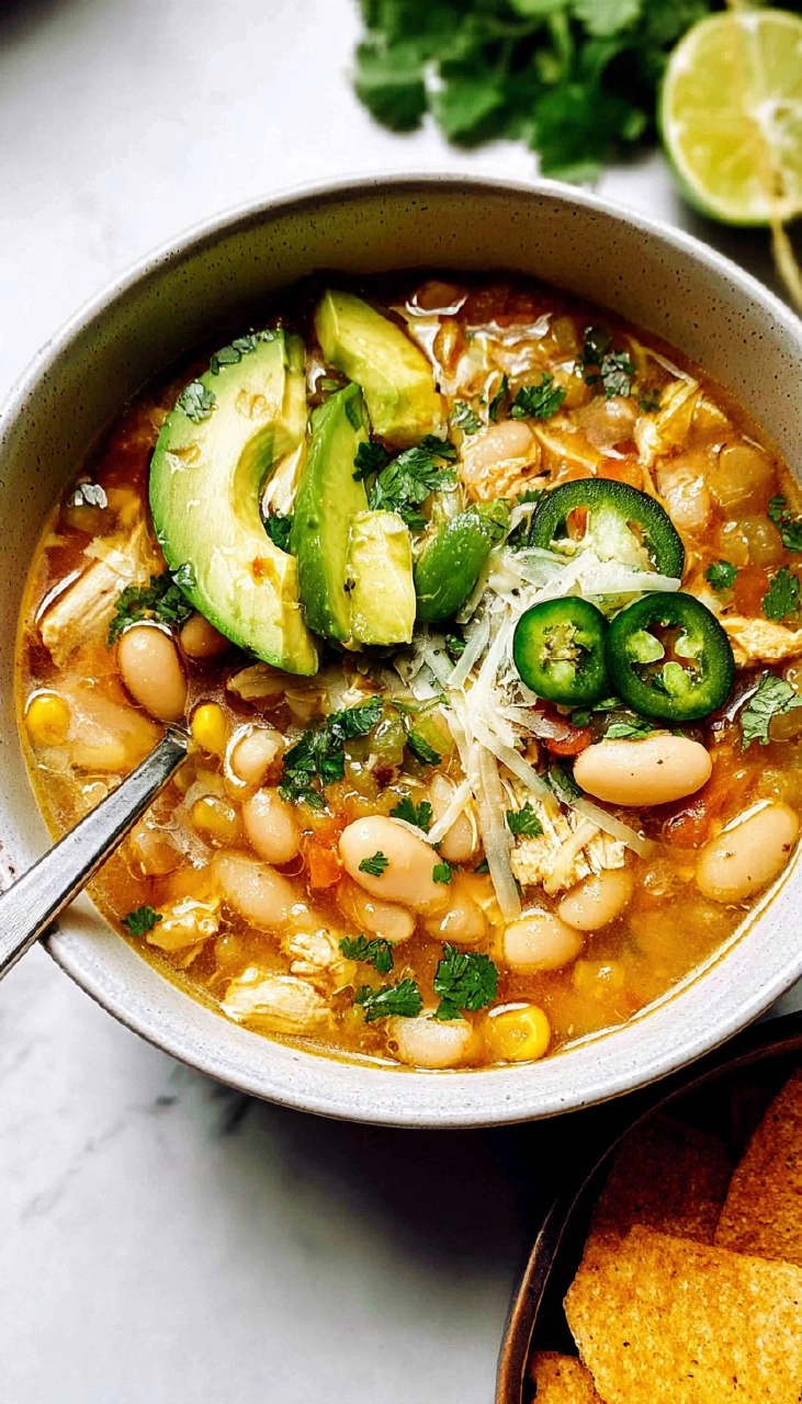 White Bean Chicken Chili 130 White Bean Chicken Chili
